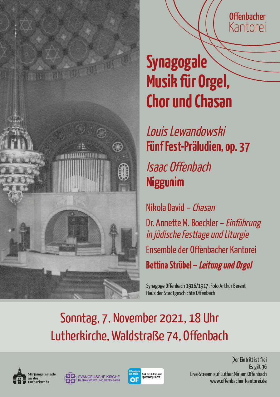 Musik für Orgel, Chor und Chasan